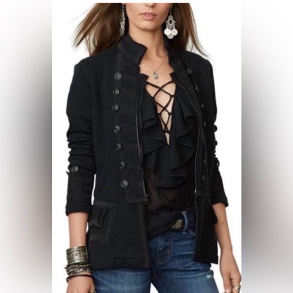 Ralph Lauren Denim and Supply Jacket size small, black